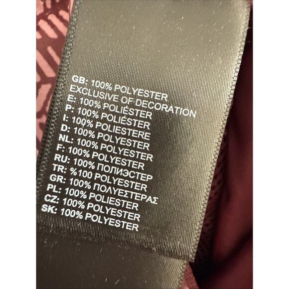 The North Face Jacket Womens Size Medium Purple Novelty Venture Rain Jacket Hood - Picture 7 of 12